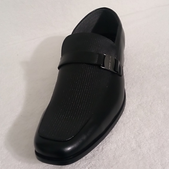 PERRY ELLIS PORTFOLIO JUSTIN LOAFERS MENS | SIZE 11.5 | BLACK - Picture 7 of 12